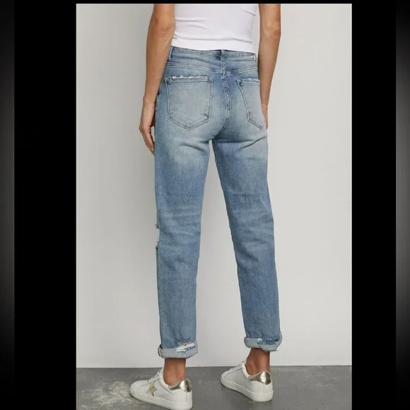 Risen brand boyfriend jeans, Size 26 - Picture 8 of 12